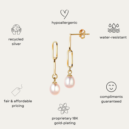 Silvie Vermeil Earrings
