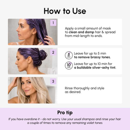 Purple Mask for Blonde Hair - Shaketea