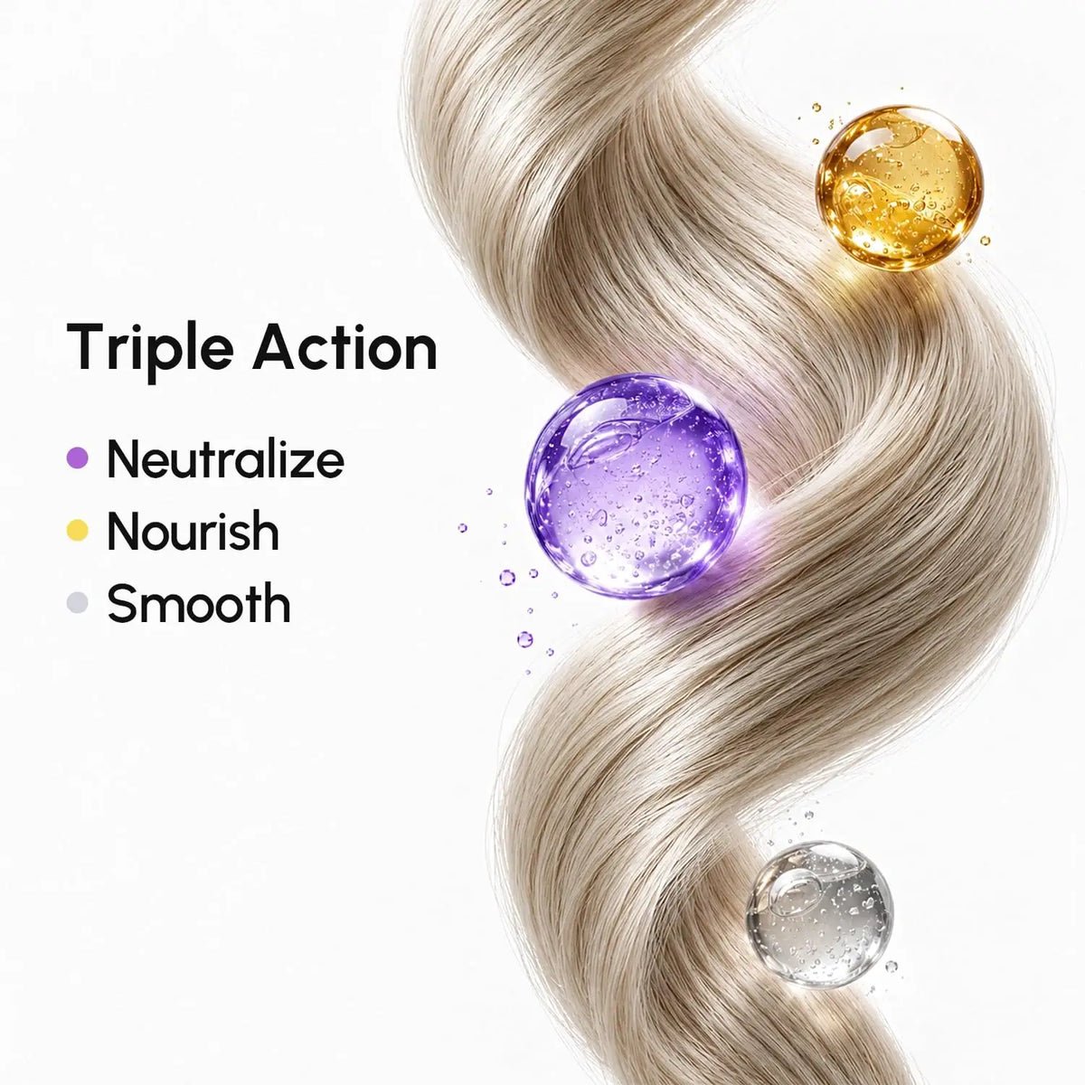 Purple Mask for Blonde Hair - Shaketea