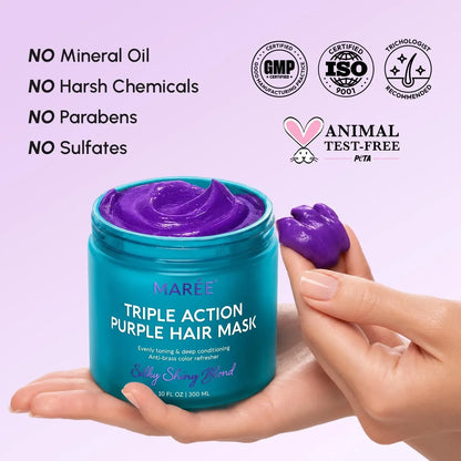 Purple Mask for Blonde Hair - Shaketea