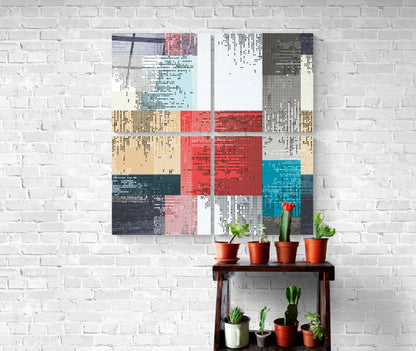 Dots Quadro Glass Wall Art
