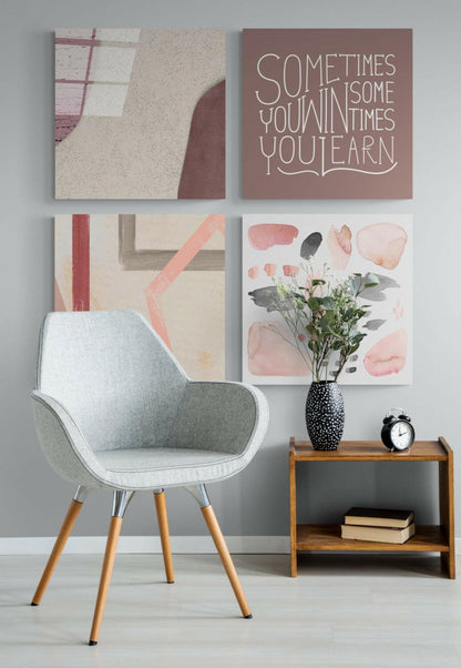 Sometimes Quadro Glass Wall Art