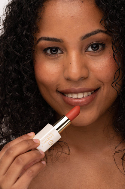 Vegan Matte Lipstick for Dry, Thinning Lips – Hydrating, Won't Bleed Into Lip Lines, Gluten-Free