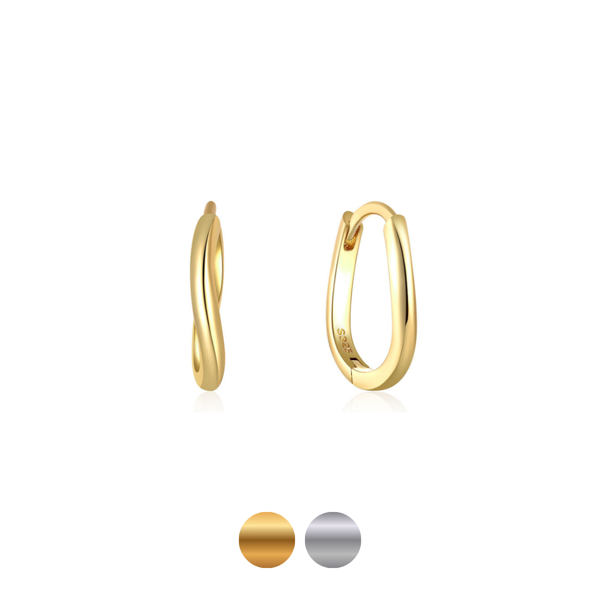 Melanie Vermeil Earrings