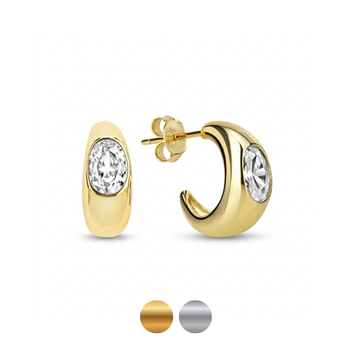 Quinn Vermeil Earrings
