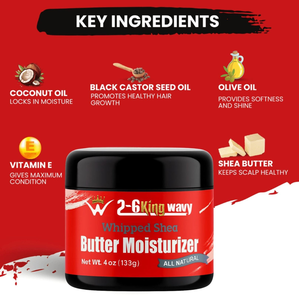 Whipped Shea Butter Moisturizer for Dry Hair
