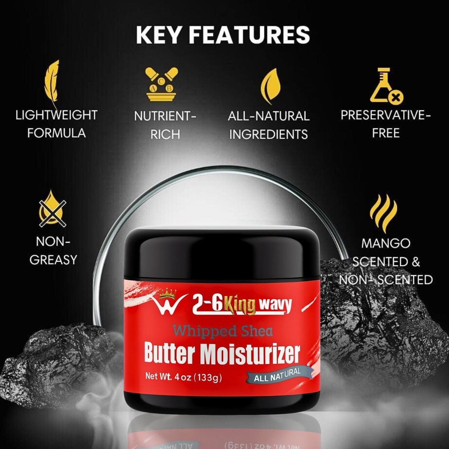 Whipped Shea Butter Moisturizer for Dry Hair