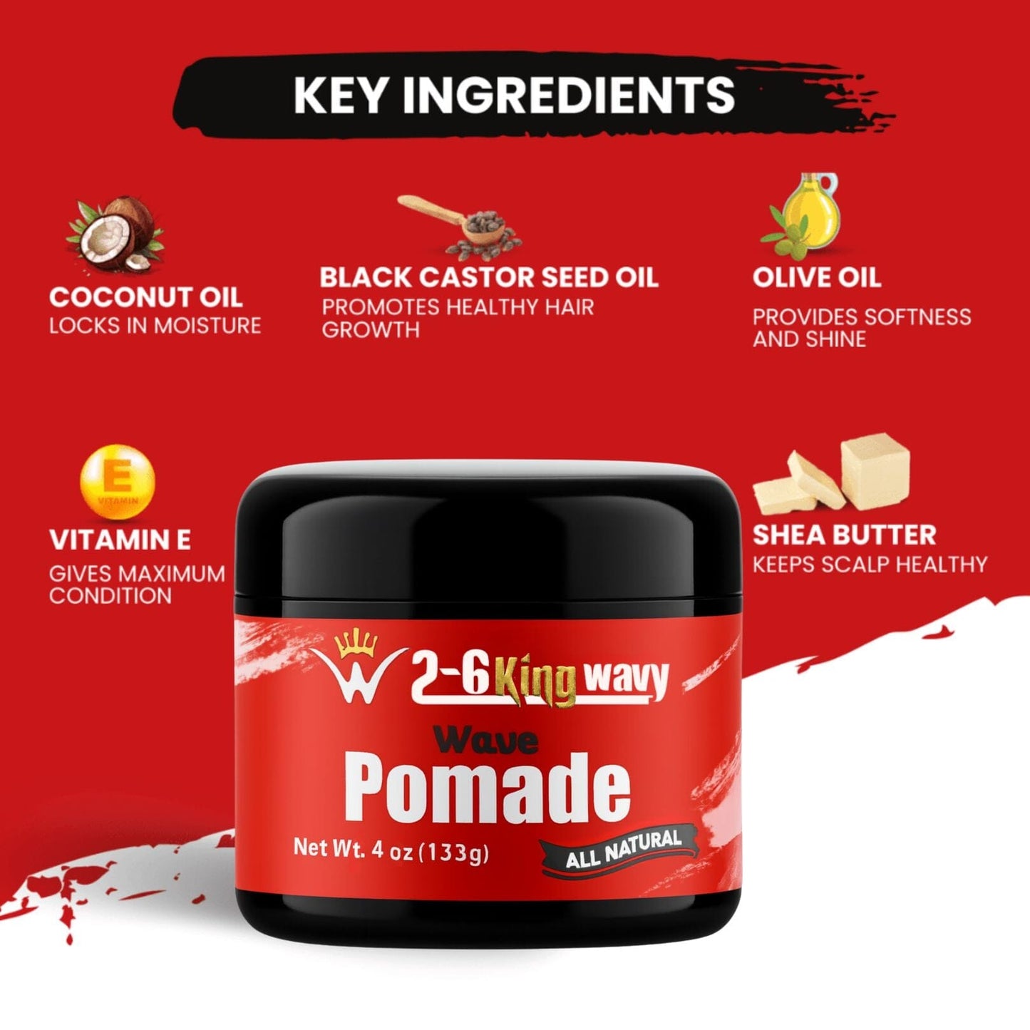 360 Wave Pomade for Hold, Shine & Moisture