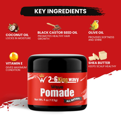 360 Wave Pomade for Hold, Shine & Moisture