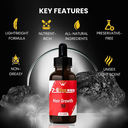 Hair Growth Oil for Scalp, Waves & Coarse Hair