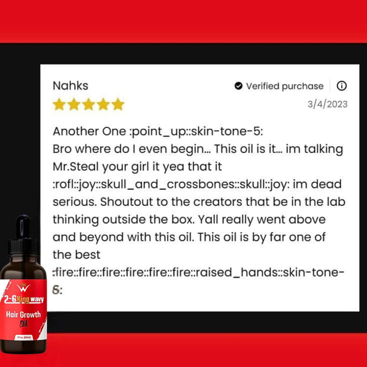 Hair Growth Oil for Scalp, Waves & Coarse Hair