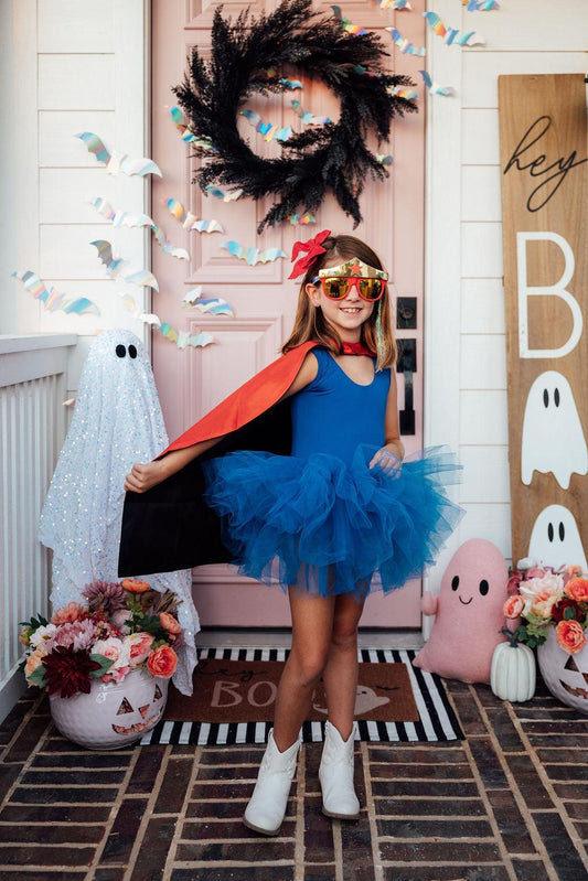 Royal Blue Tank Tutu Leotard - Shaketea