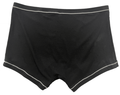 Super Soft Modal Boyshort with Contrast Stitching, XS-2X