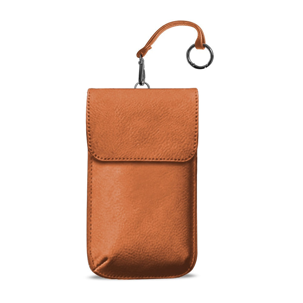 Swing Along Touch Screen Purse Vegan Leather Compact Adjustable Strap
