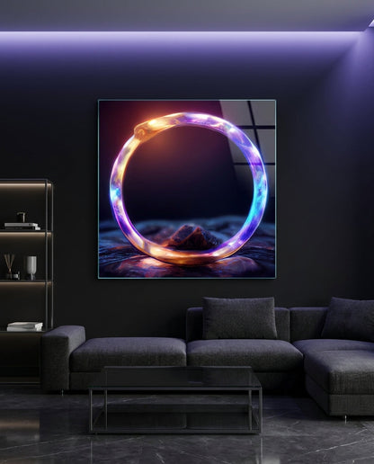 The Ring Glass Wall Art  || Designer Collection