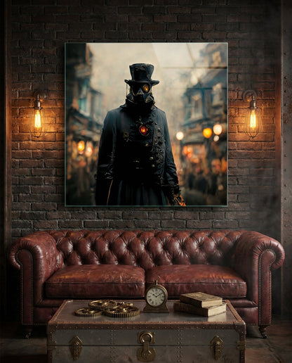 Warrior Glass Wall Art  || Designer Collection