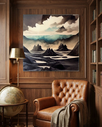 Landscape Glass Wall Art  || Designer Collection