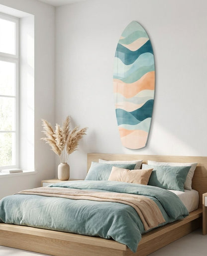 Colors of the Sea Glass Wall Art