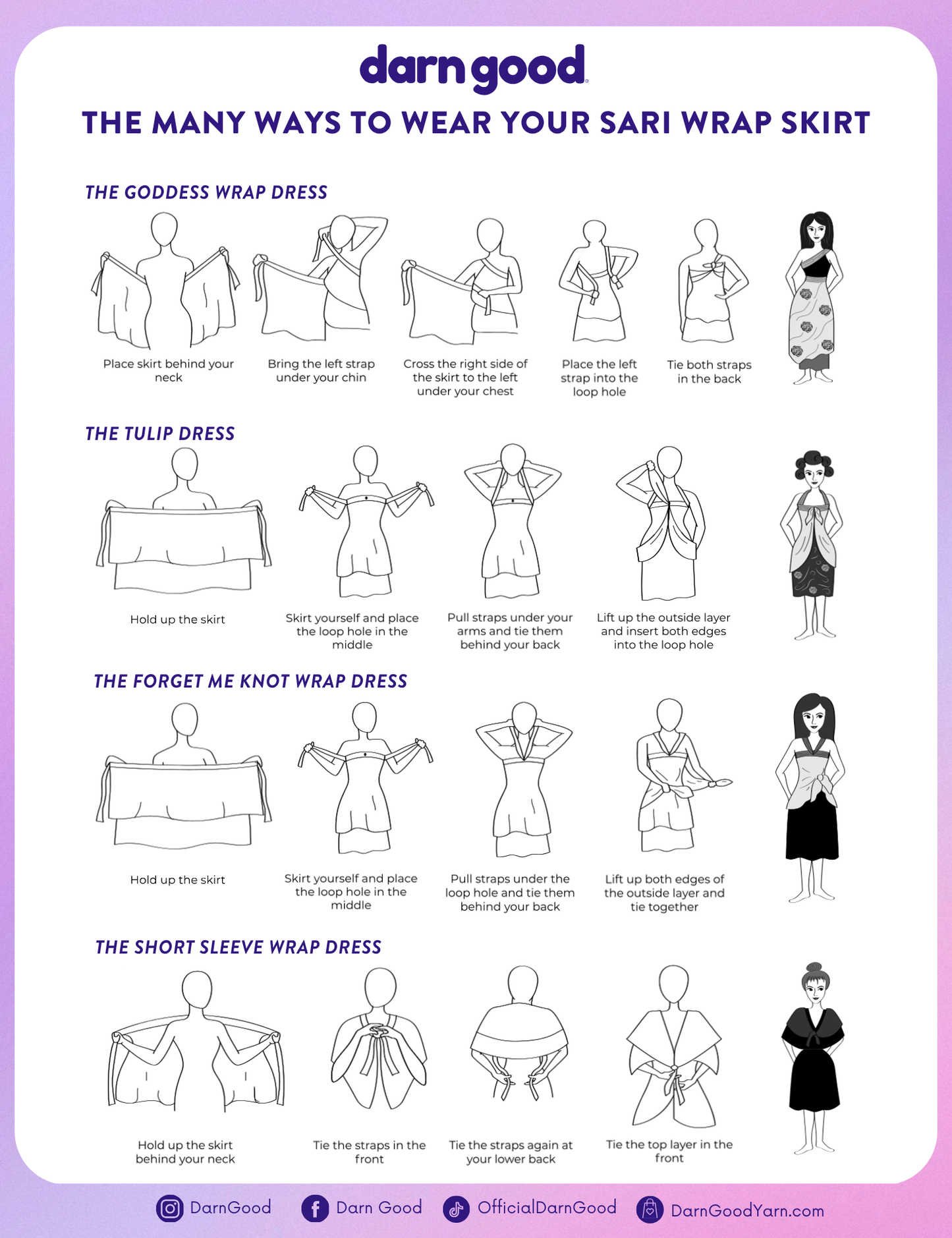 Made With Love: The Original Saree Wrap Skirt