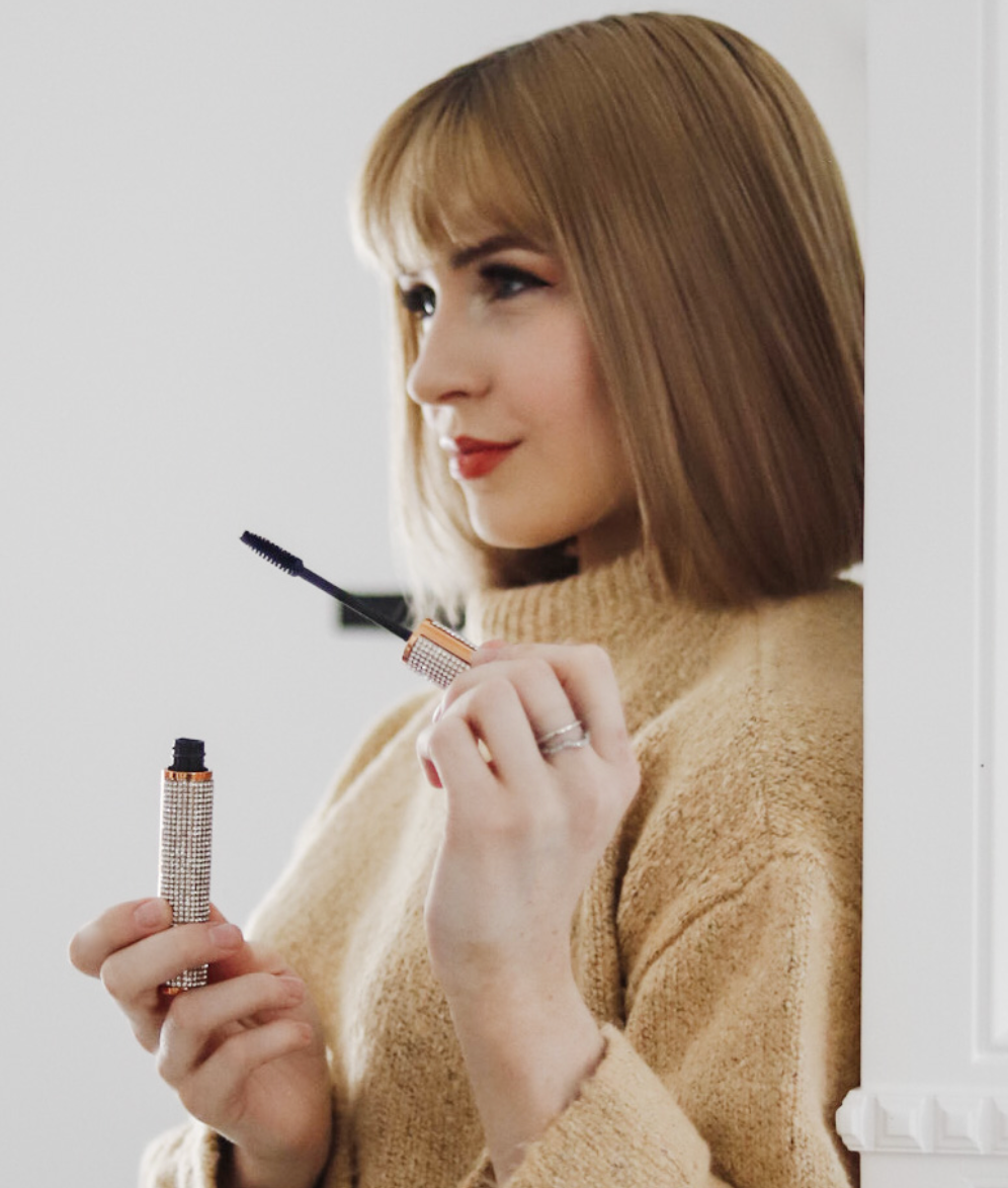 Hypoallergenic Mascara for Sensitive Eyes – Mega Volume for Thinning Lashes, Contact-Lens Safe