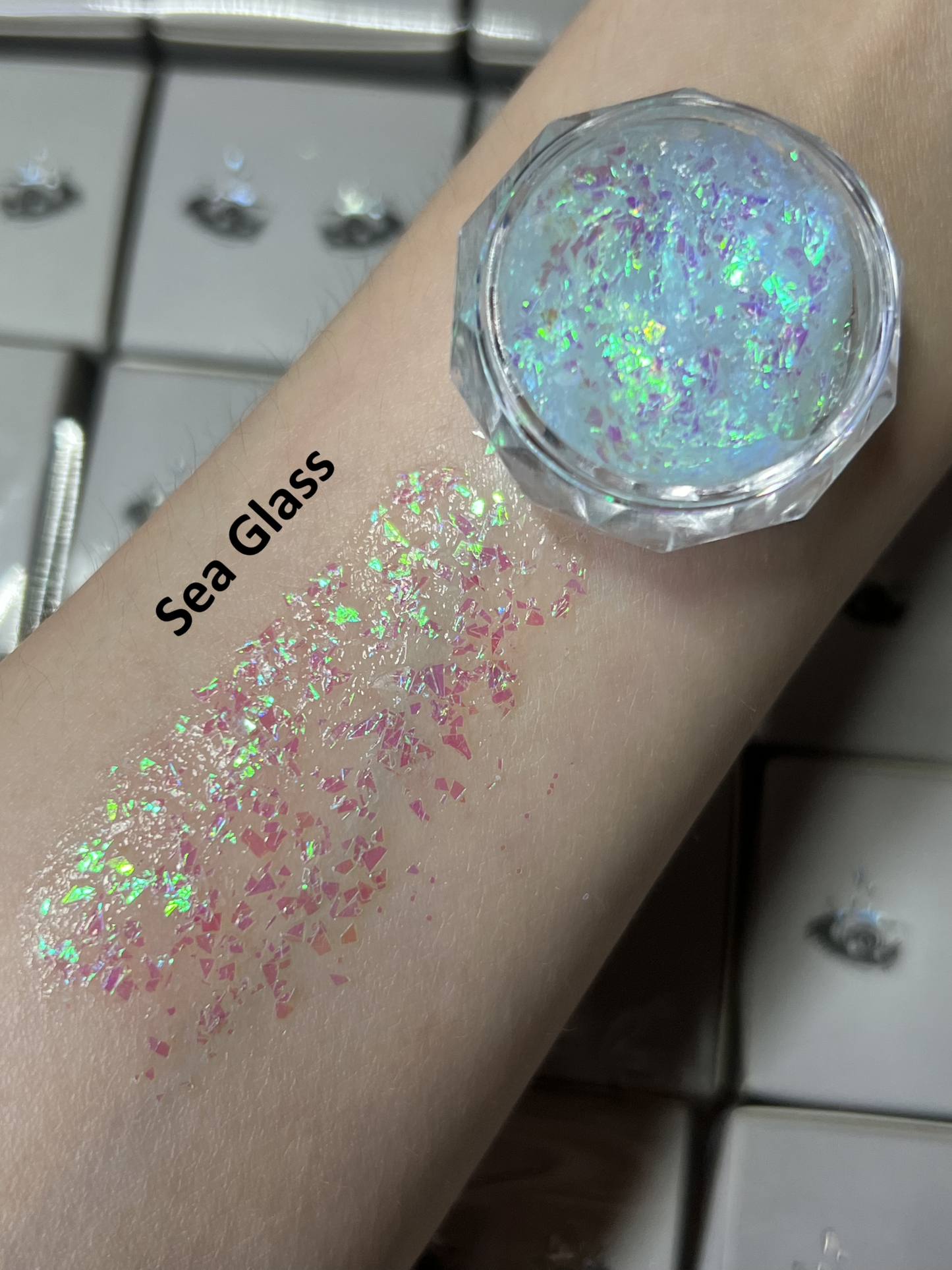 Gel Glitter Tears