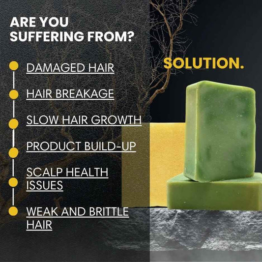 Batana Shampoo Bar for Dry Scalp & Coarse Hair