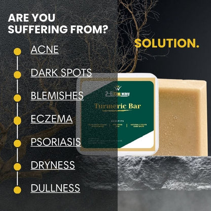 Turmeric Face Bar for Dark Spots & Uneven Skin