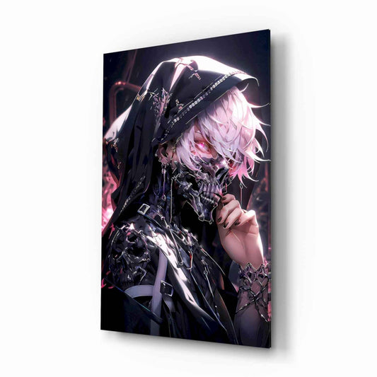Shadow Queen Glass Wall Art || Designer Collection