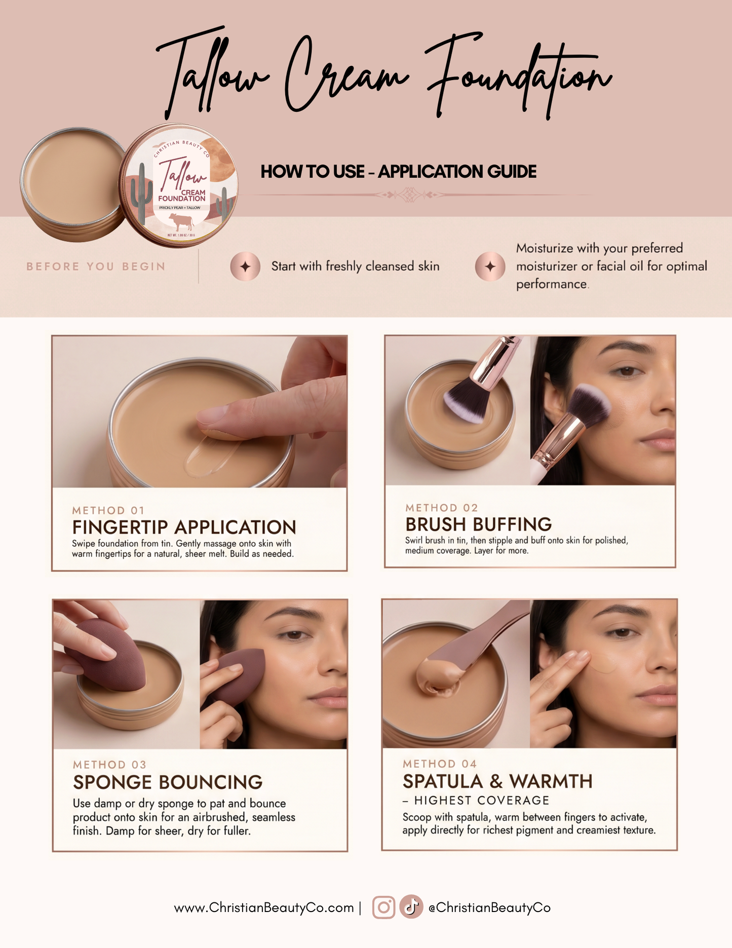 Tallow Cream Foundation