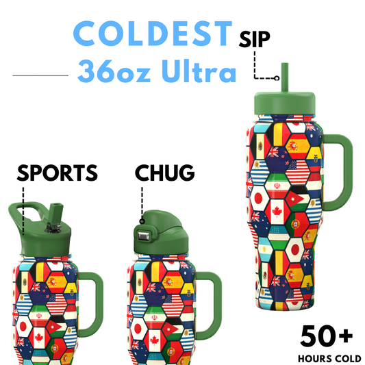COLDEST 36oz Limitless Ultra v8 - Shaketea