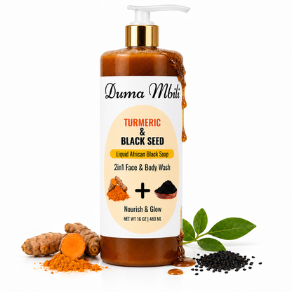 Turmeric & Black Seed African Black Soap