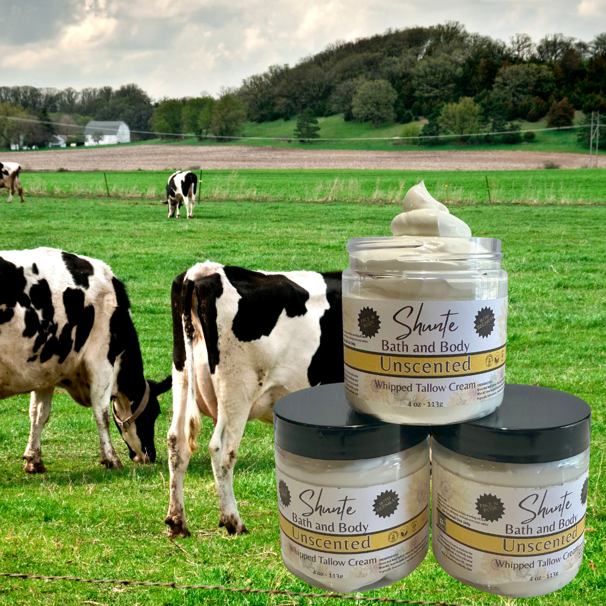Grass Fed Whipped Tallow Cream