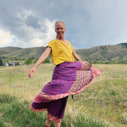 Made With Love: The Original Saree Wrap Skirt