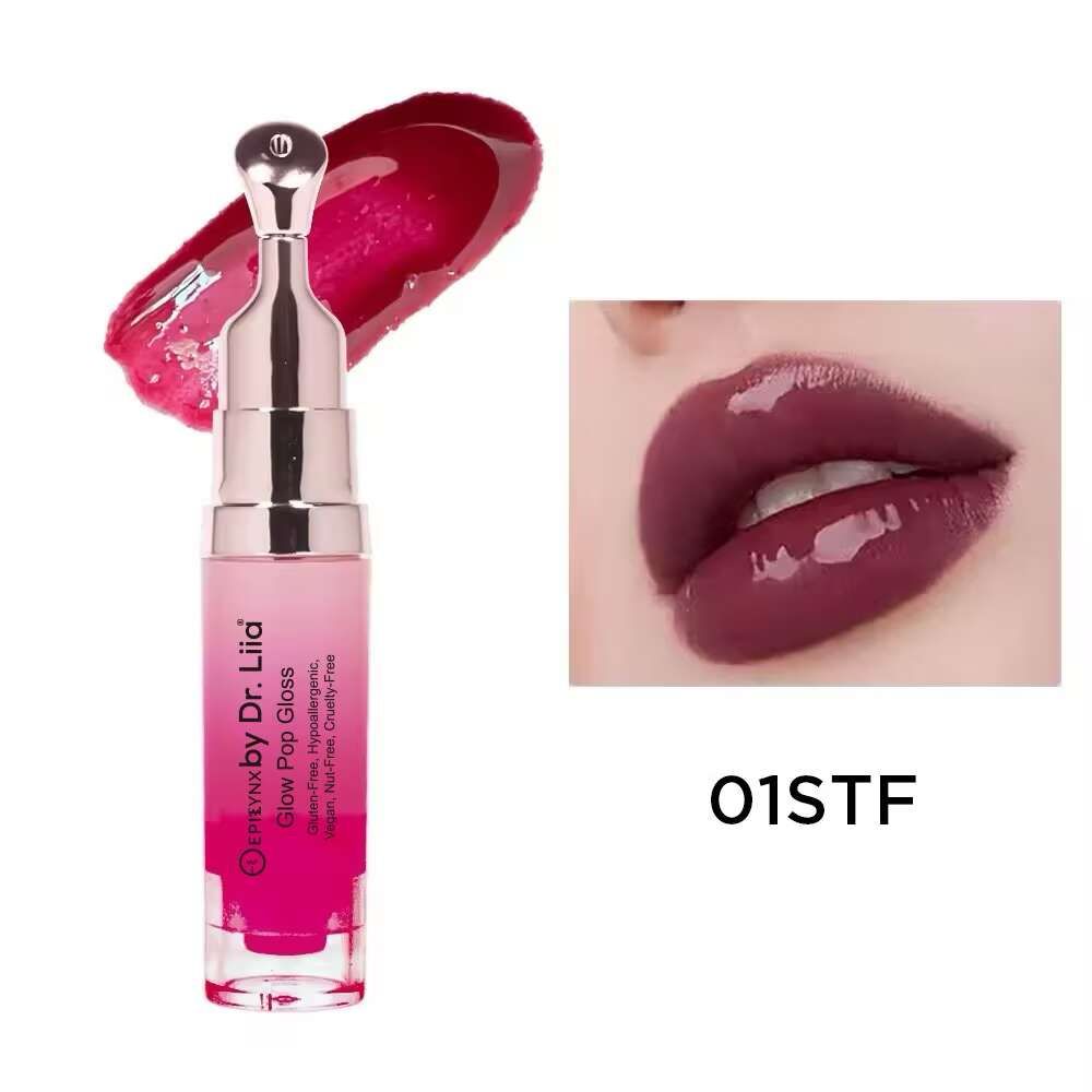 All-Day Lip Stain for Dry, Thinning Lips – Color-Changing Tint in 9 Shades, Nut-Free