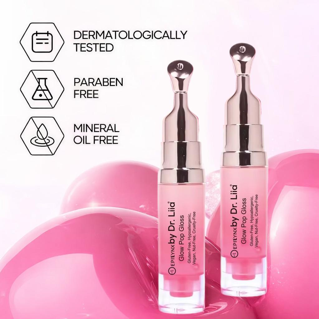All-Day Lip Stain for Dry, Thinning Lips – Color-Changing Tint in 9 Shades, Nut-Free