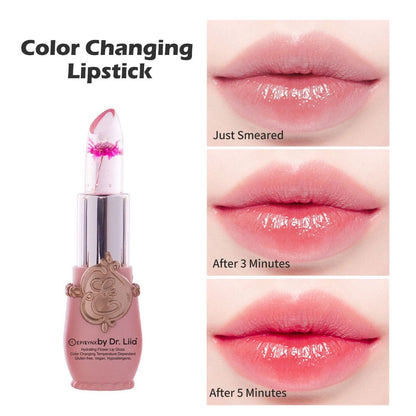 Hydrating Color-Changing Lip Gloss – Non-Sticky for Dry, Thinning Lips, Gluten-Free & Nut-Free