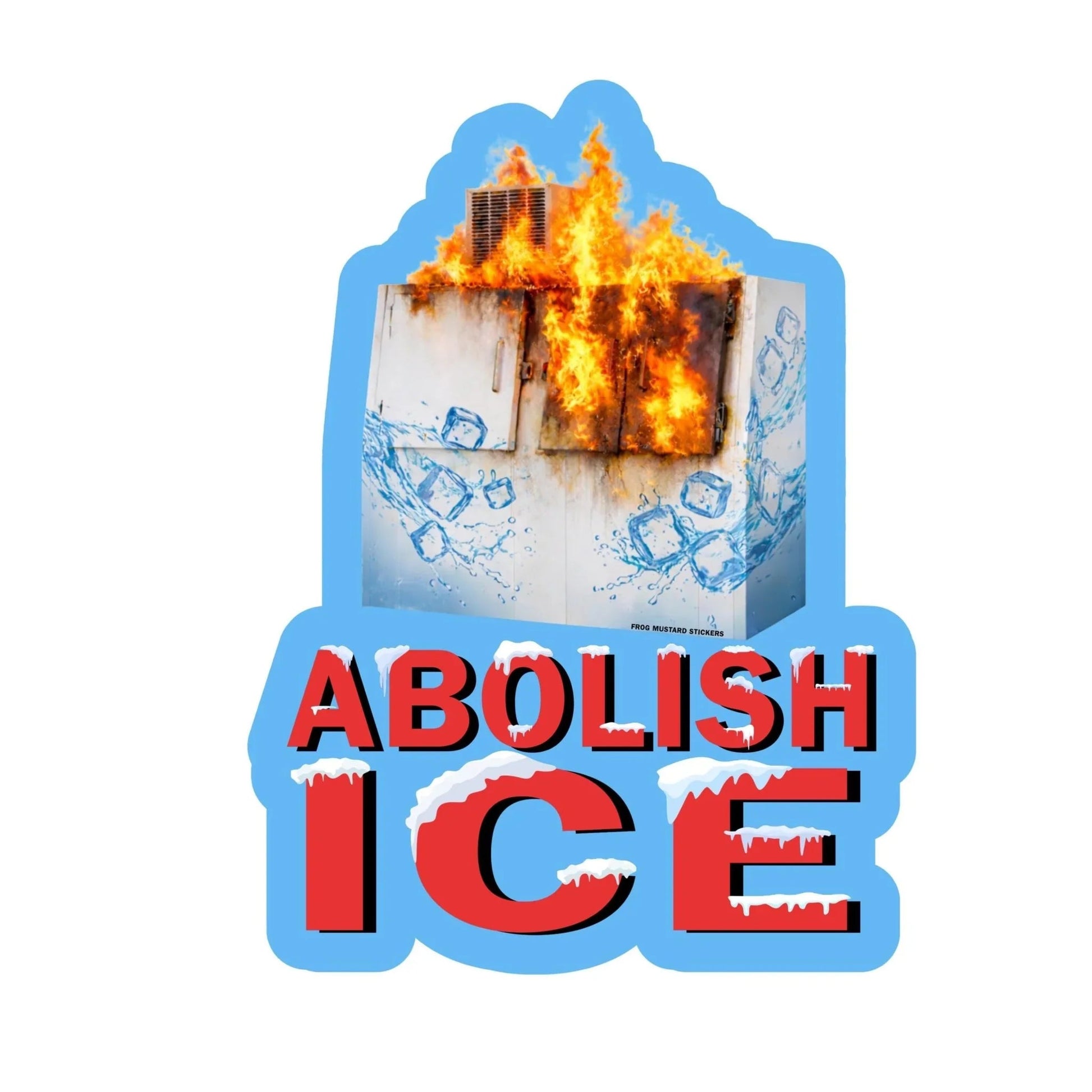 Abolish ICE 4" Die Cut