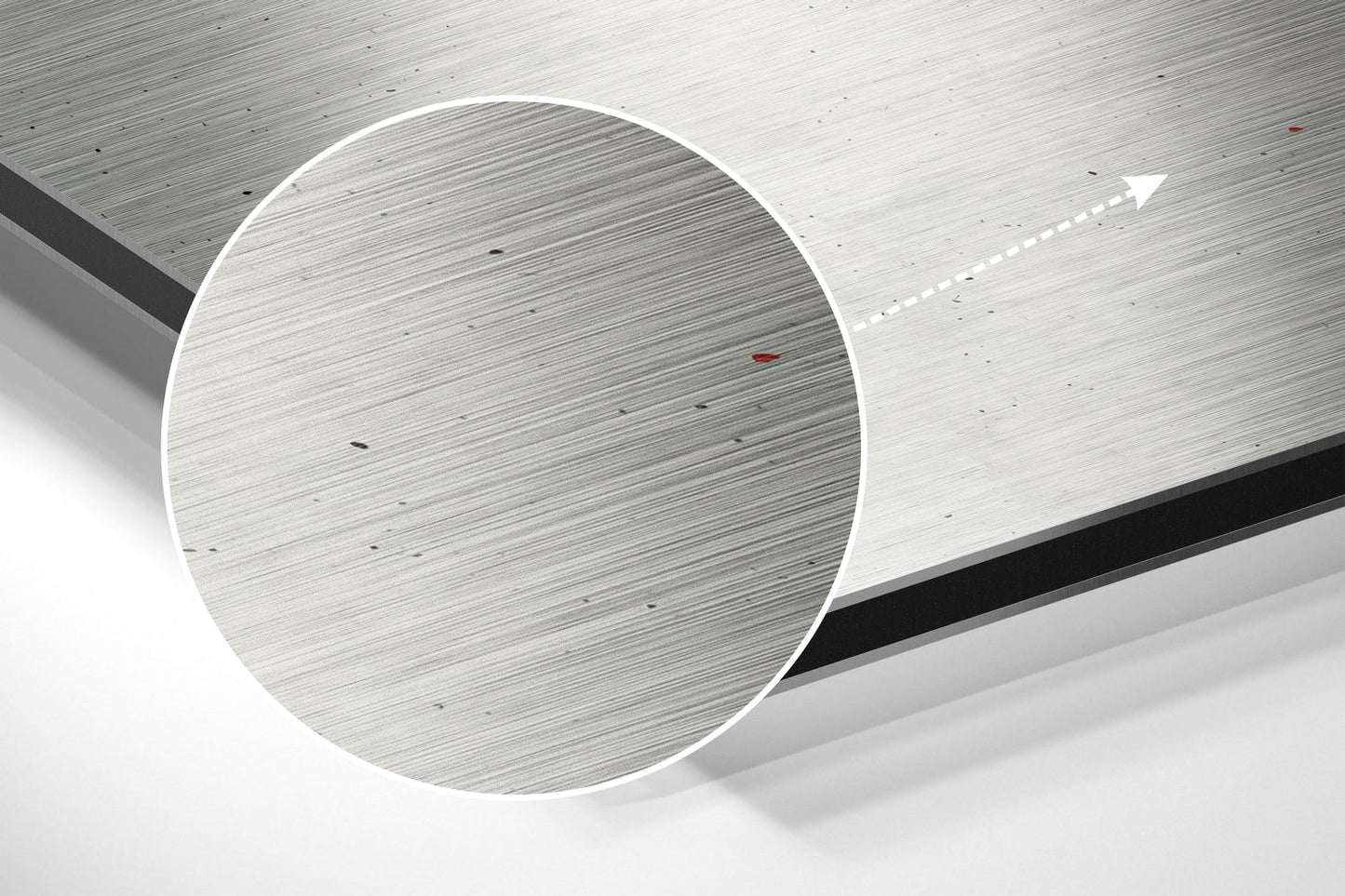 Red Band Get Shit Done Brushed Aluminum Dibond Wall Art