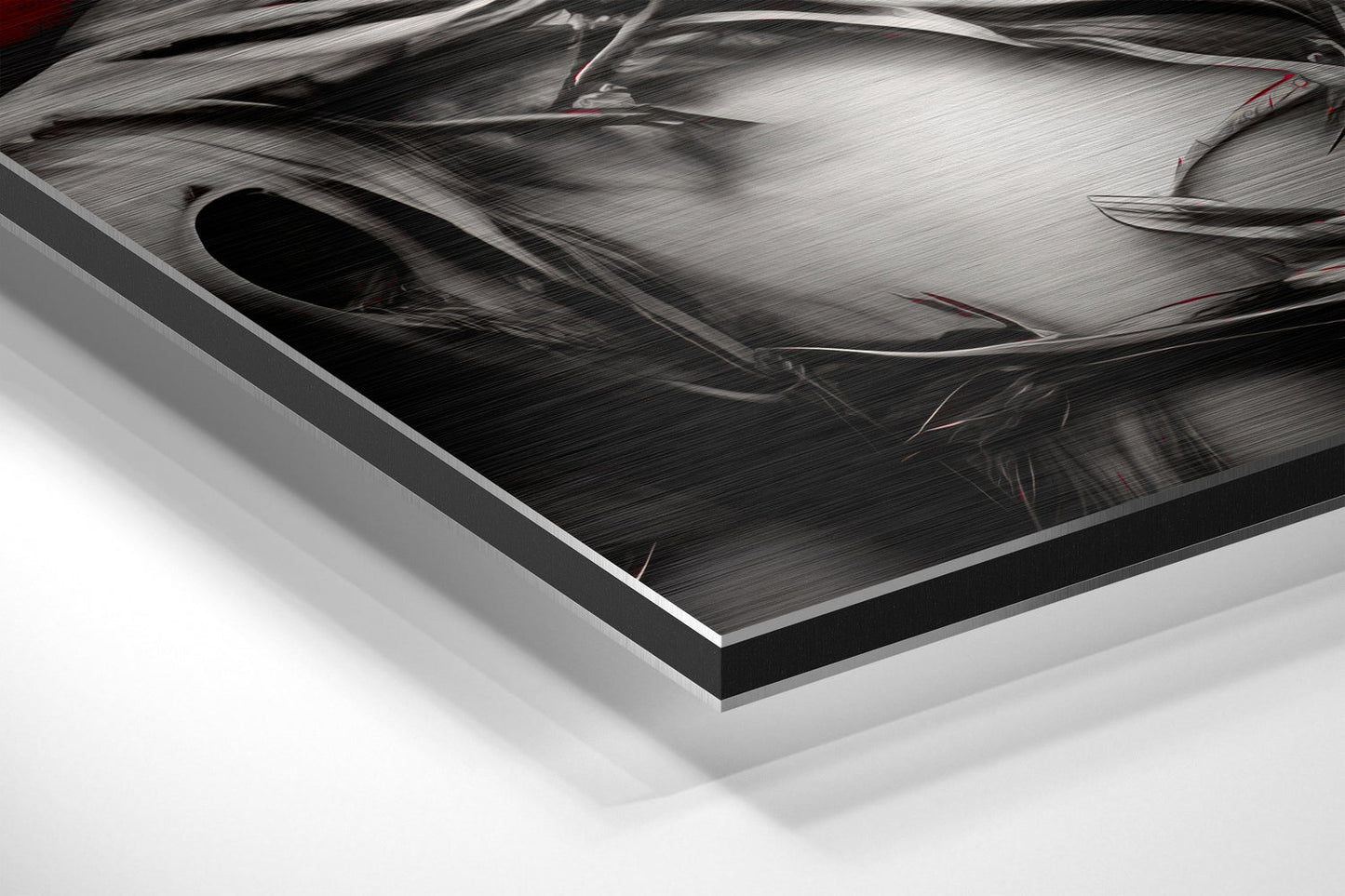 The Warrior Brushed Aluminum Dibond Wall Art