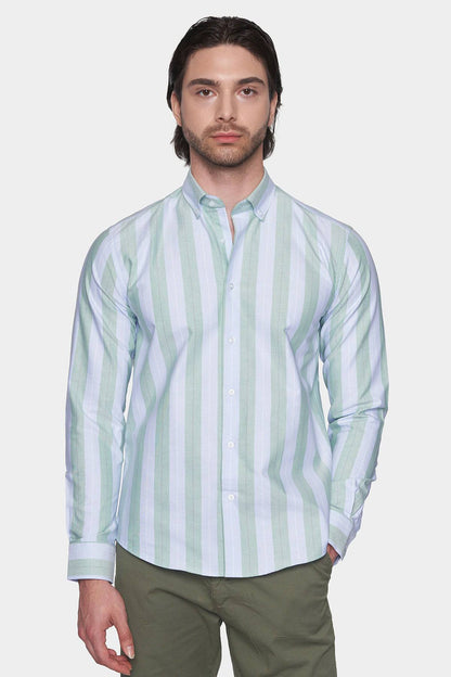 Premium Cotton Dress Shirt (Mint)