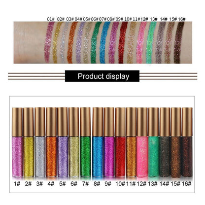 Glitter Eyeliner for Sensitive Eyes – Long-Wearing Shimmer That Won't Flake, Nut-Free