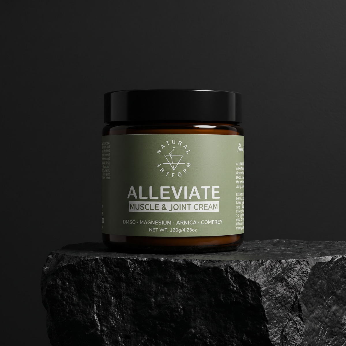 ALLEVIATE | Muscle & Joint Cream | Natural Artform