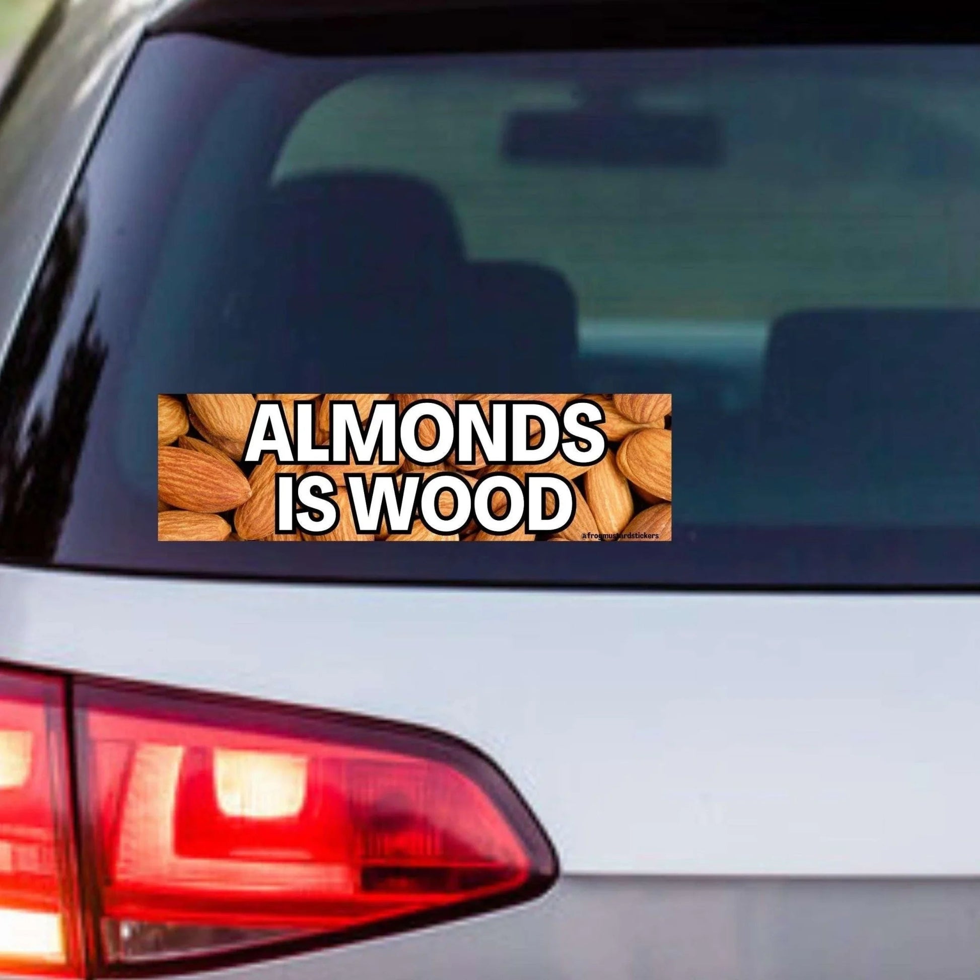 Almonds is Wood
