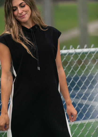 Asher Hooded Sweatshirt Dress - FINAL SALE
