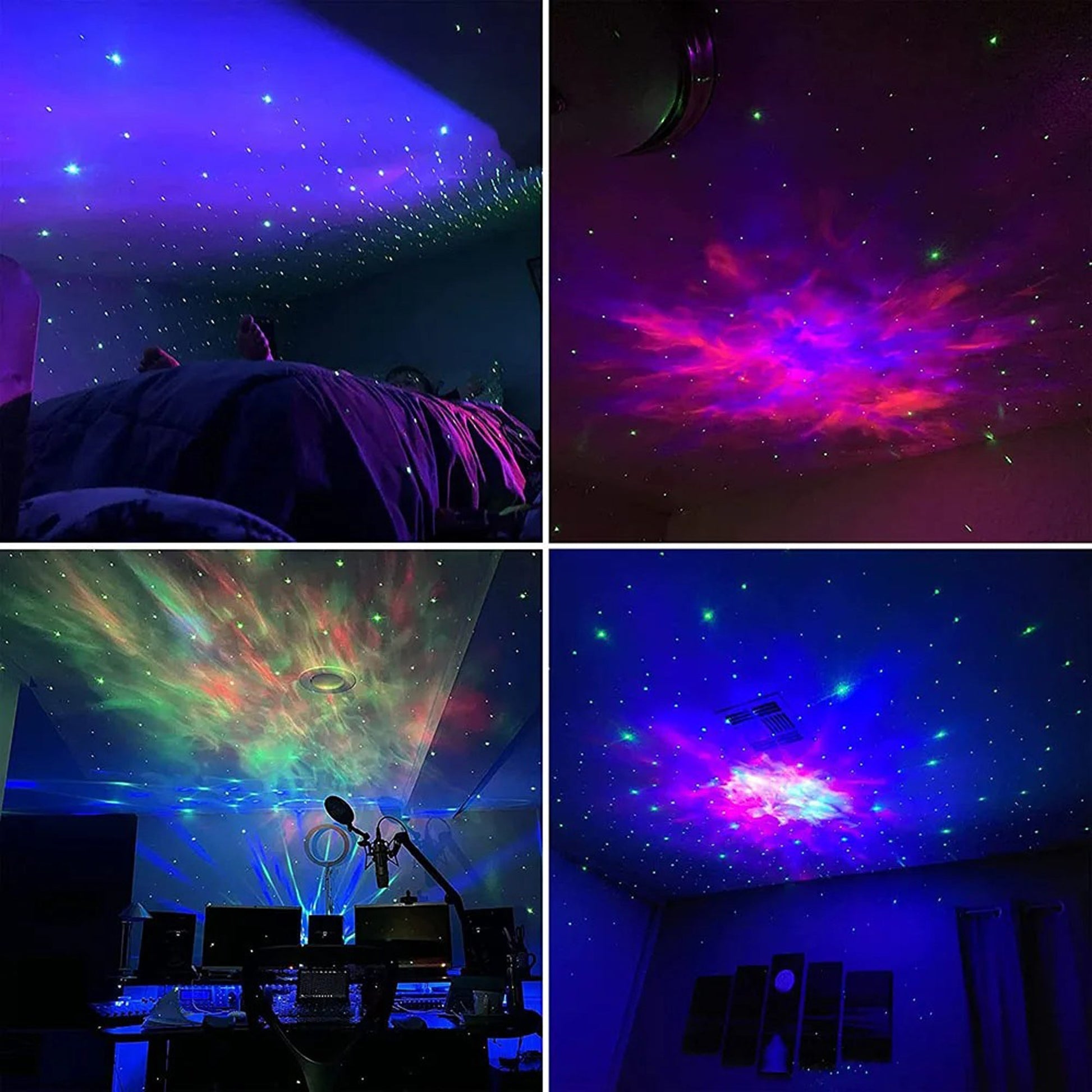 Astronaut Starry Night Light Projector For Aesthetic Room Decor Gift