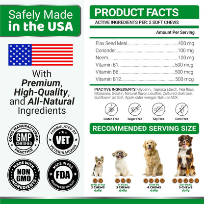 Flea & Tick Chews for Dogs 170 Count Oral All Breeds & Ages