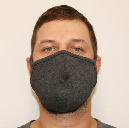 Bamboo X Large Triple Layer Breathable Face Mask - Natural, Silky Soft, Ultra Comfortable - Shaketea