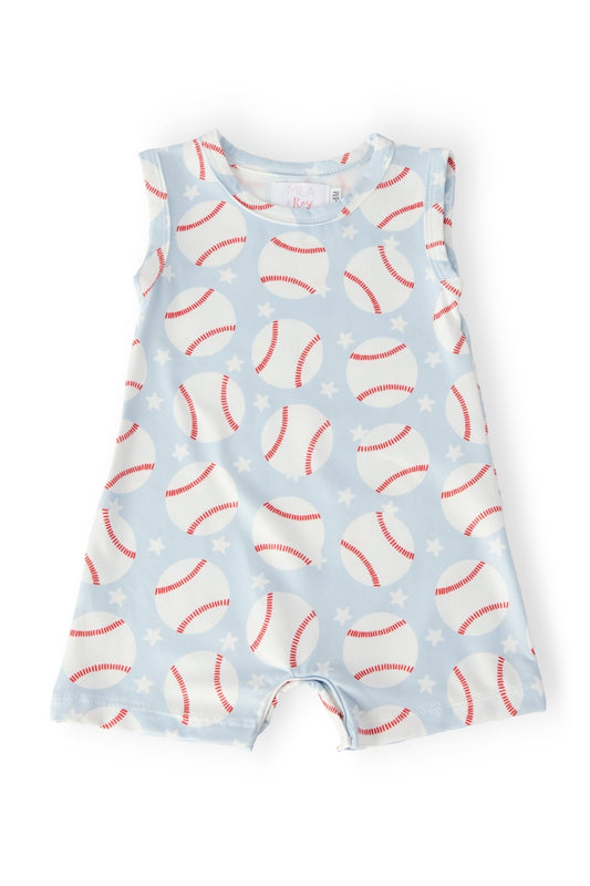 Baseball Shorty One-Piece