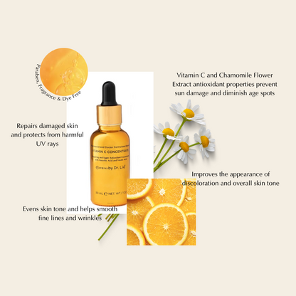 Vitamin C Serum for Sensitive, Mature Skin – Brightens Dark Spots Without Stinging, Fragrance-Free
