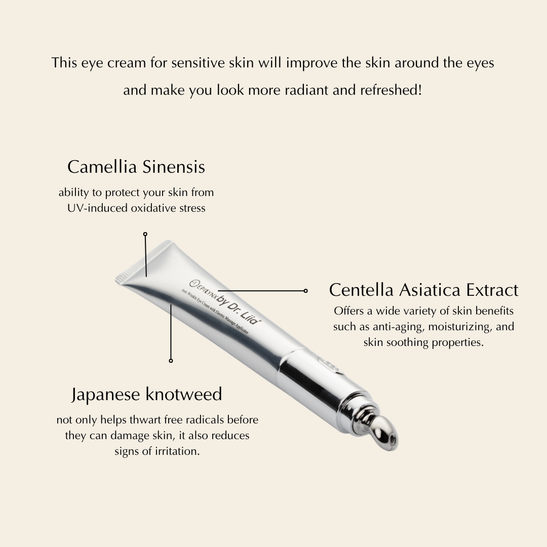 Cooling Depuffing Eye Cream for Tired, Sensitive Eyes – Morning Puffiness & Dark Circles